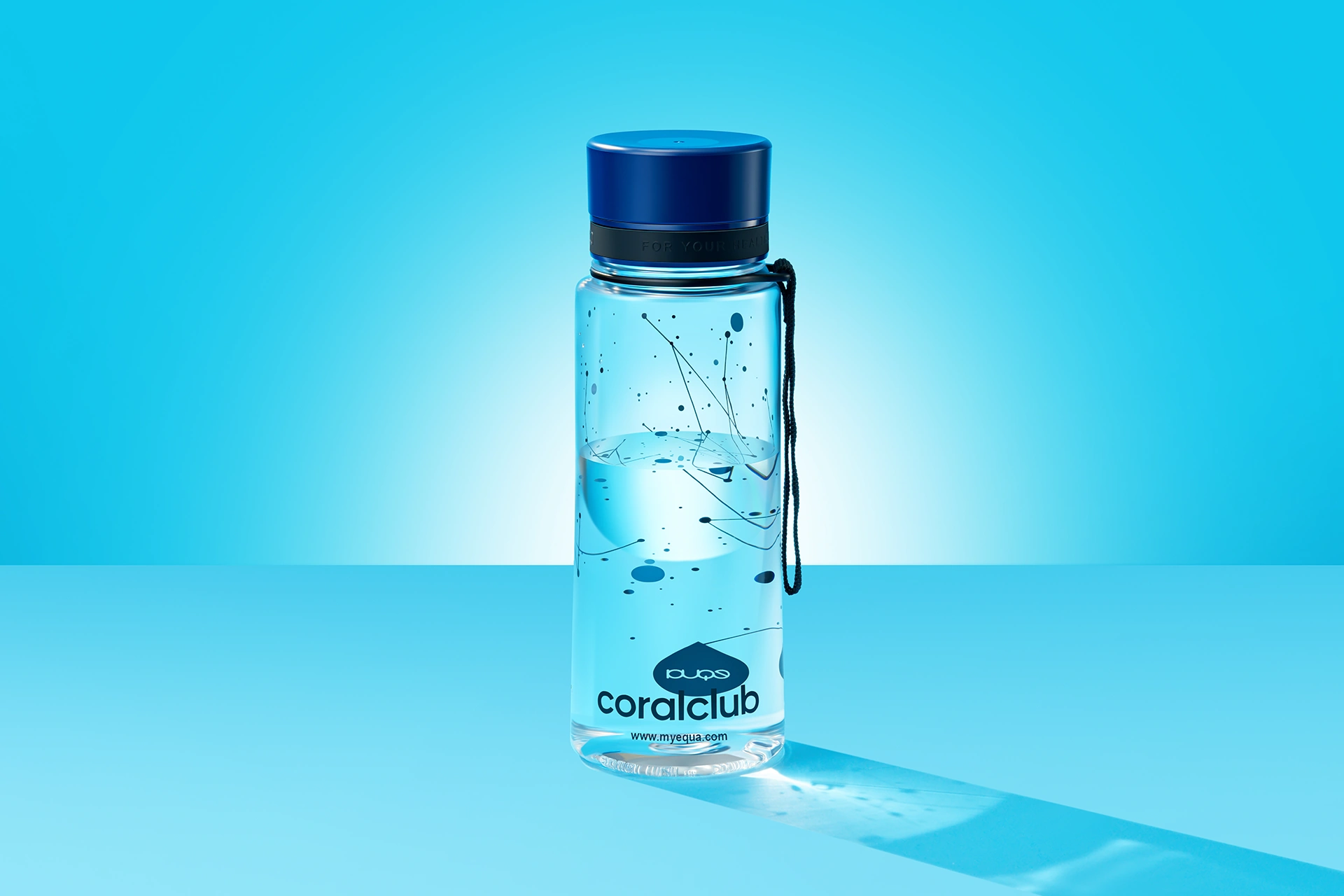 EQUA 600 plastic bottle