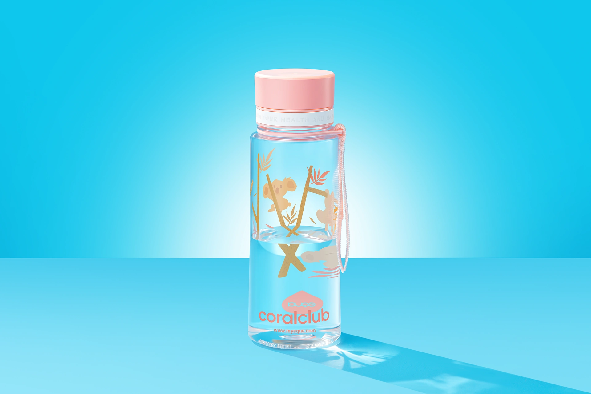 EQUA 600 plastic bottle