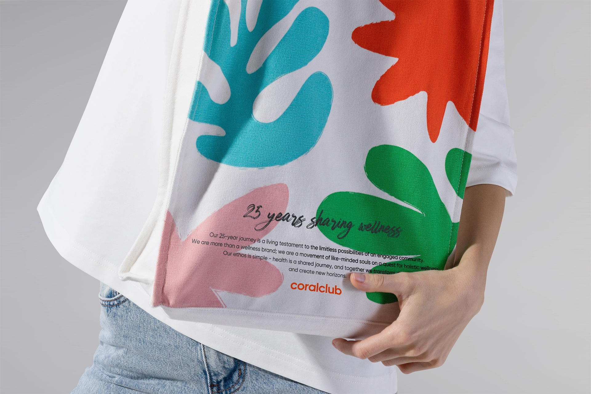 Tote bag "25th anniversary"